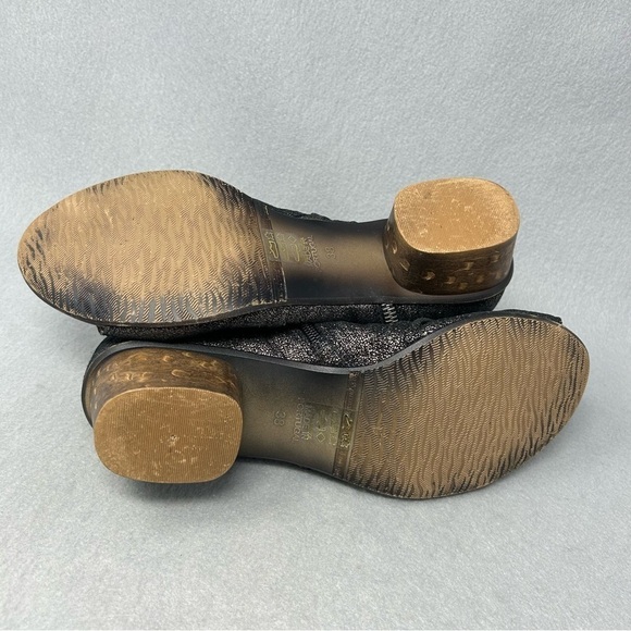 UNITY in DIVERSITY Black Leather Sage Sandal Boots Women’s Size US 7.5/EU 38 - Picture 7 of 13